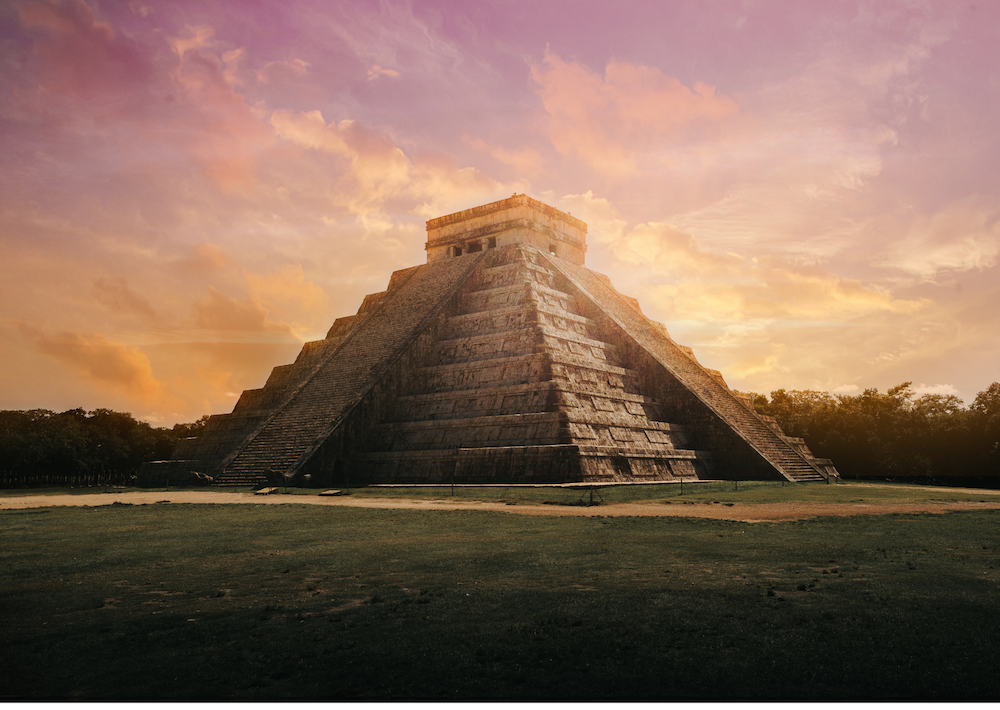 Kukulcán, the pyramid serves as a visual symbol of the day and night.