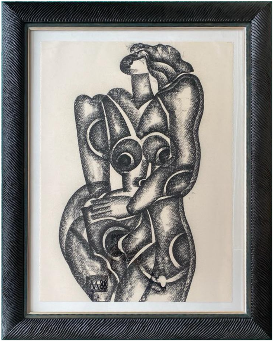 Valery Klever, Charcoal on Paper