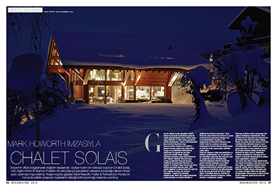 Chalet project in Turkish media