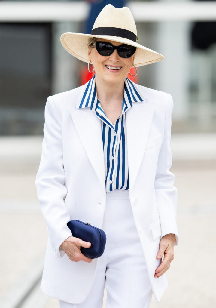 Meryl Streep on the French Riviera at the Cannes Film Festival. 